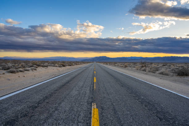 istock Desert Highway in California 1706579378