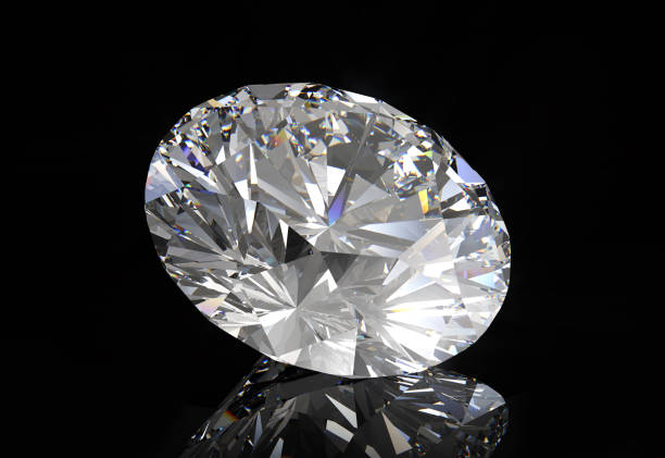 istock Beautiful brilliant on a black background 1706635684