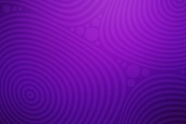 fundo abstrato: purple tranquility- fluid circles - abstract swirl curve ethereal - fotografias e filmes do acervo