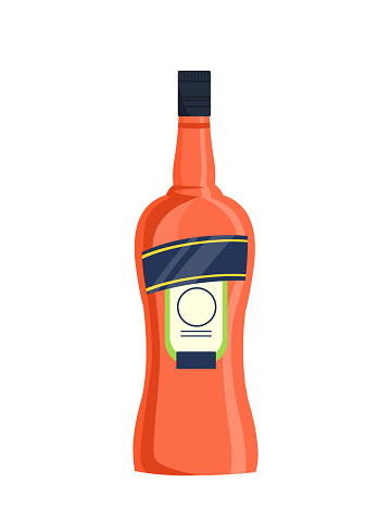 Alcolol Vector Alcohol Bottle Vector Concept Stock Illustration - Download Image Now ...