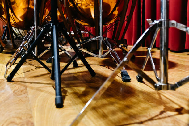 istock Tripods to hold percussion musical instruments. 1706806307