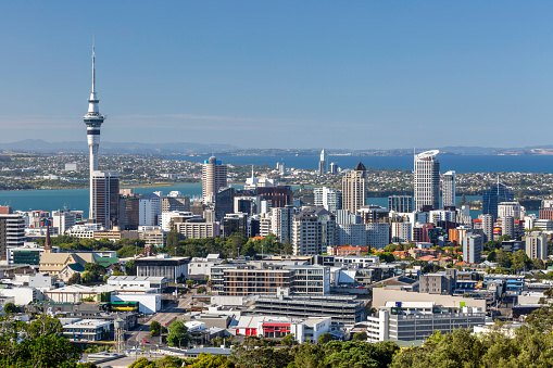 Central Auckland in New Zealand