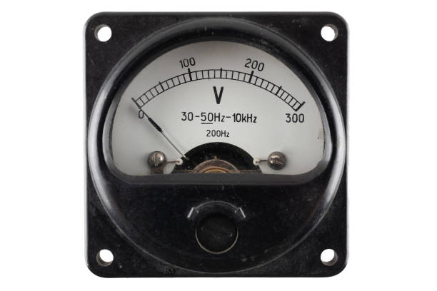 istock Close-up of an vintage ancient voltmeter 1706905534