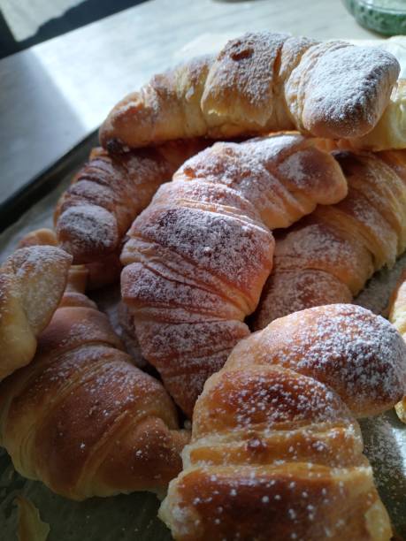 istock Homemade croissant preparations 1706905958