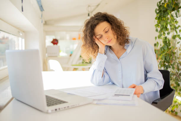 istock Young entrepreneur is working from home 1706984317