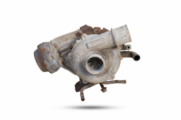 istock Defective turbocharger Isolated on white background 1706992424