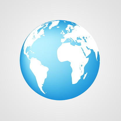 World global planet earth icon PNG transparent