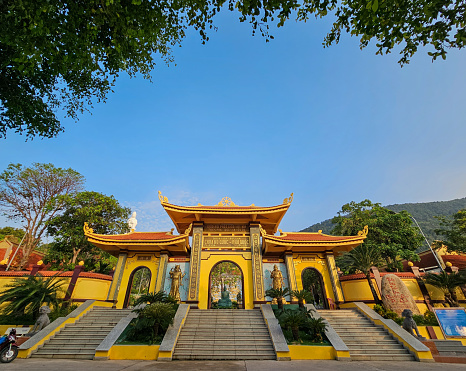 Ho Quoc Pagoda, a famous spiritual temple on Phu Quoc Island
