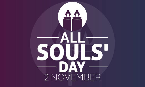 istock All Souls Day Remembrance and Reflection. Vector template for background, banner, card, poster design. 1707195029