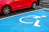 Parking Spaces Reserved For The Disabled
