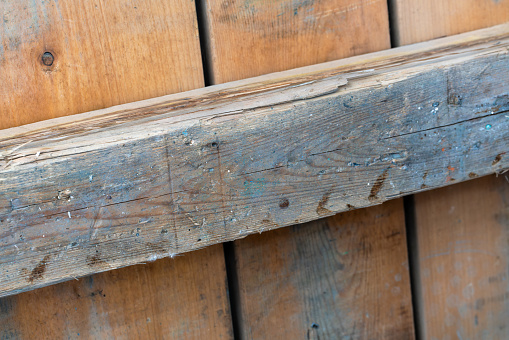 Old wooden plank texture for decorative background