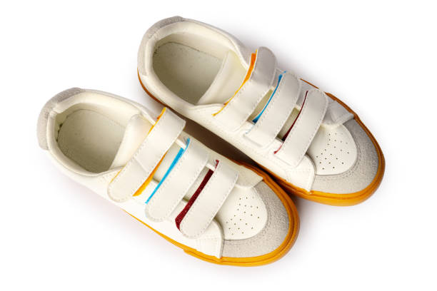 istock Pair of new sneakers isolated on white background 1707331998