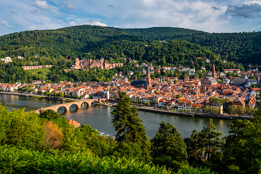 view to Heidelberg in Germany