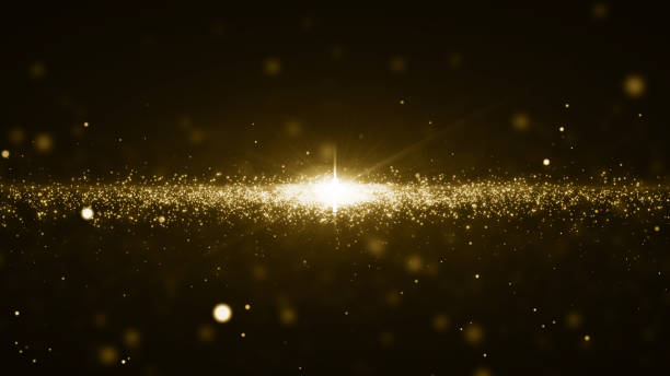 istock Particles gold glitter bokeh award dust abstract background 1707381426