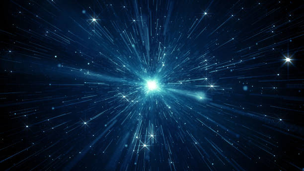 istock Particles Blue dust abstract light bokeh motion titles cinematic background 1707381505