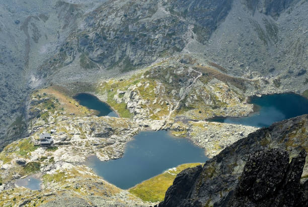 Tatra mountain in Slovakia autumn time