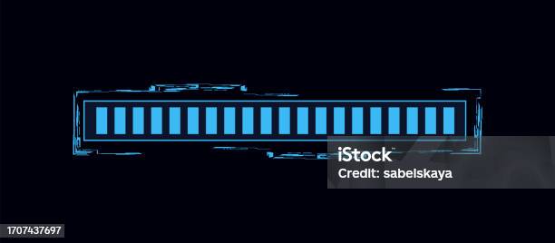 Loading Frame Games Futuristic Loading Frame For Interface Hud Gui Game Vector Digital ...