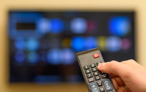 Watch TV, change the channel with the remote control