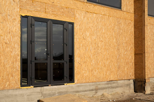 istock Construction of a town houses from SIP panels. 1707511555