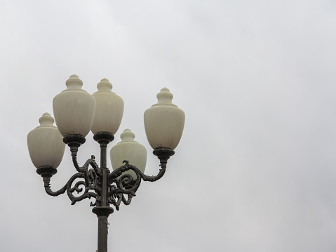 City lamp for street lighting and space around