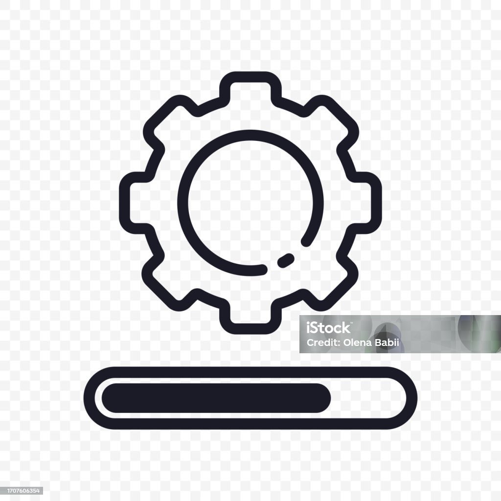 Boot Process Update System Progress Concept Stock Illustration ...