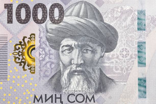 Jusup Balasagyn a portrait from Kyrgyz som