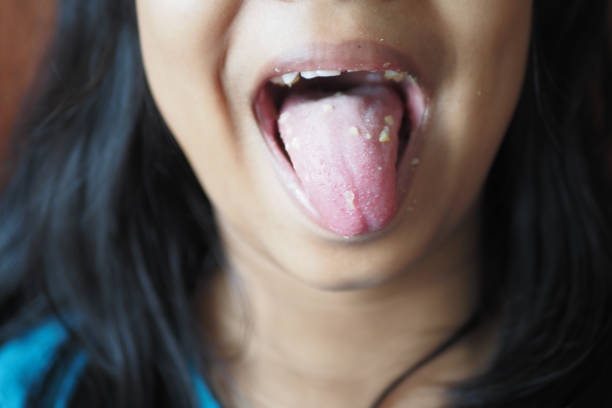 Girls with various facial expressions