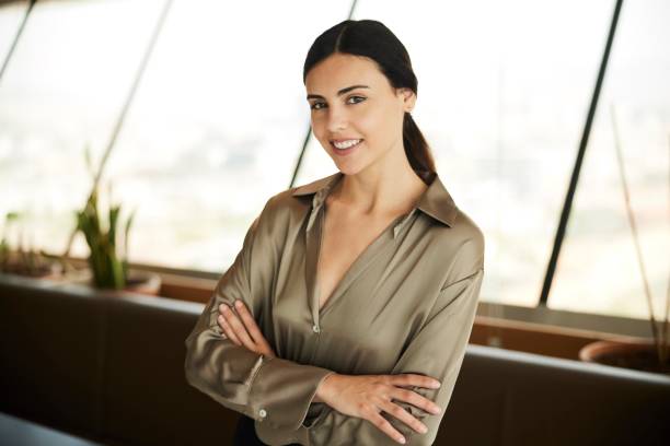 istock Office Professional with Crossed Arms, Facing the Camera 1707658566