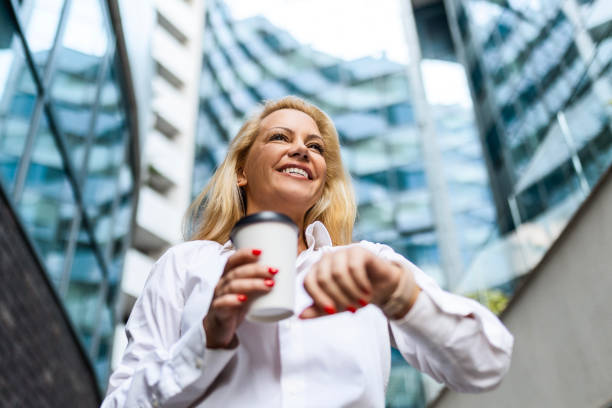 istock Woman's Coffee Break and Time Management 1707661323