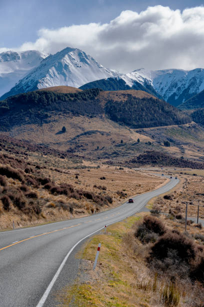 The Road Through Arthur's Pass, New Zealand