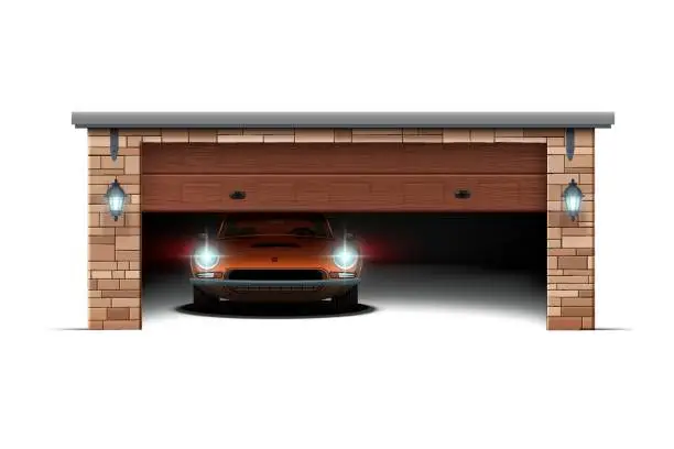 Vector illustration of garage4