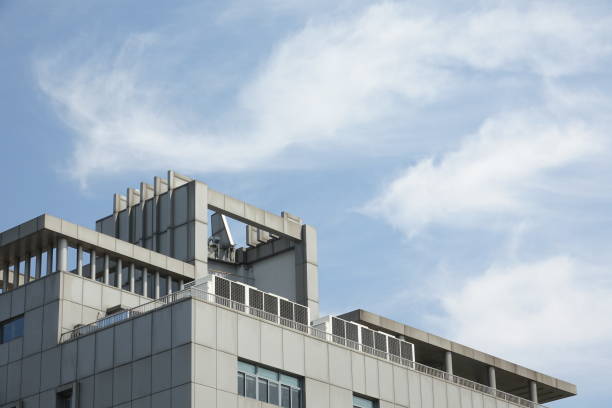 istock Sunny, contrail, buildings 1707833902