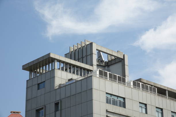 istock Sunny, contrail, buildings 1707833915