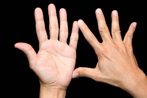 Cropped Hands Of Child On White Background