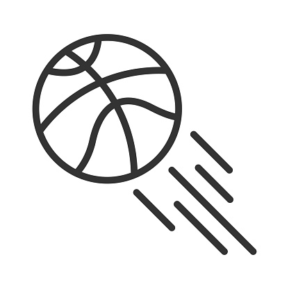 Enhance your sports-themed projects with this vibrant basketball icon. Reflecting the essence of team games and the thrill of slam dunks, it embodies the spirit of athletic activity. Perfect for designs related to basketball, sports, team spirit, and dynamic action. Elevate your designs to new heights with this symbolic representation of the game.