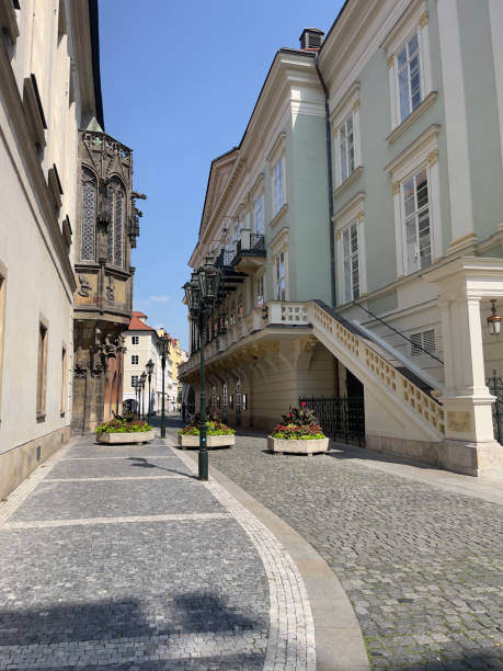 istock Prague's Charming Urban Streetscape: Architecture in the City 1708018851