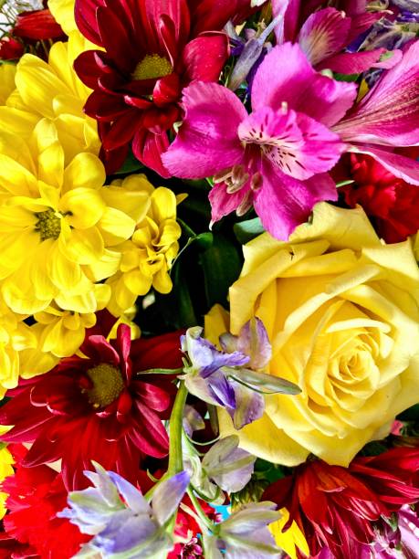 istock Closeup of a flower bouquet. 1708194367