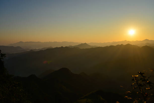 istock Sunrise over Gongyu (Shangri-La of the East), China 1708207551