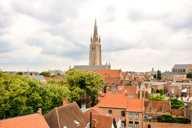 istock Classic Architecture European Building Village Brugge 1708243356