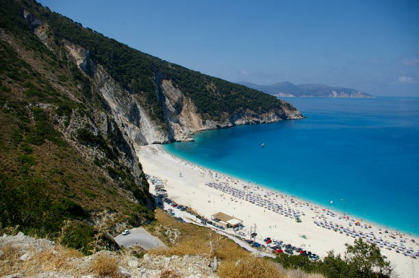istock Beautiful beach in Kefalonia 1708260556
