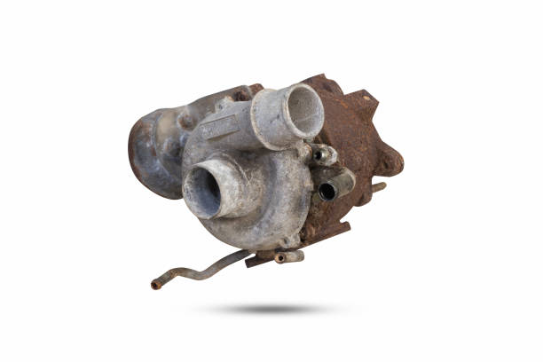 istock Defective turbocharger Isolated on white background 1708260639