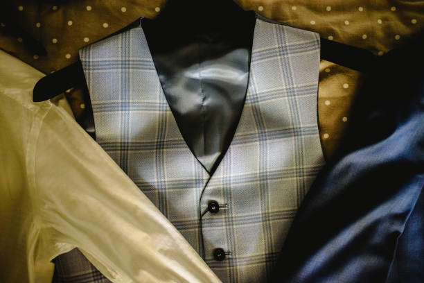istock Classic and elegant men's vest. 1708261816