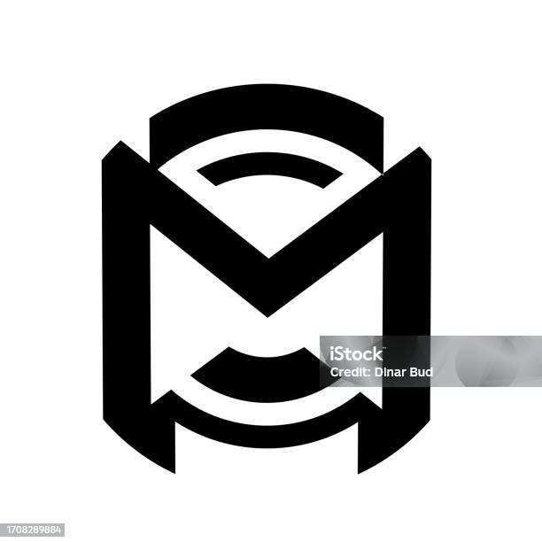 Monogram Letter M Stock Illustration - Download Image Now - Abstract ...