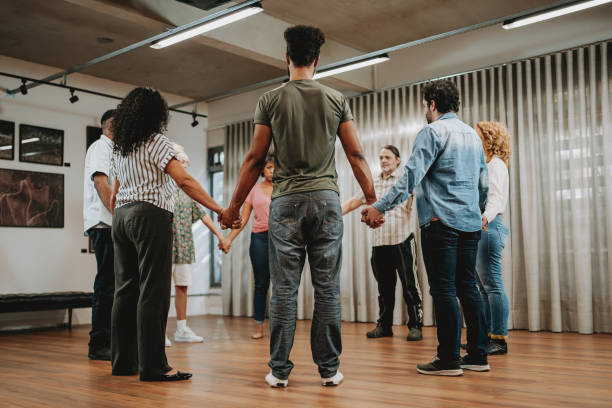 istock Mental support, group of people in therapy 1708307259