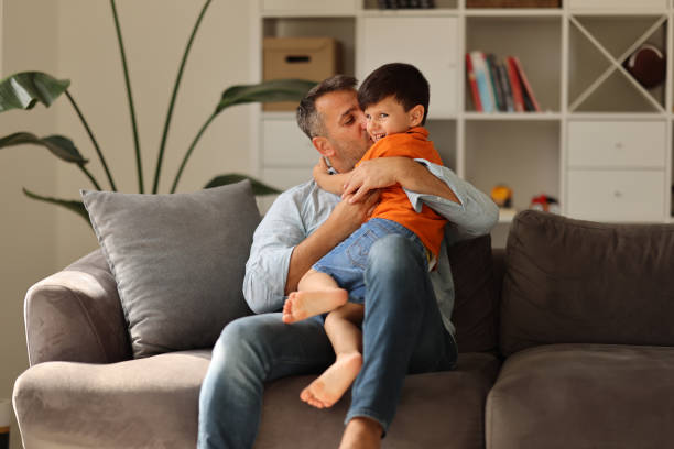 istock Loving dad with little son 1708316165