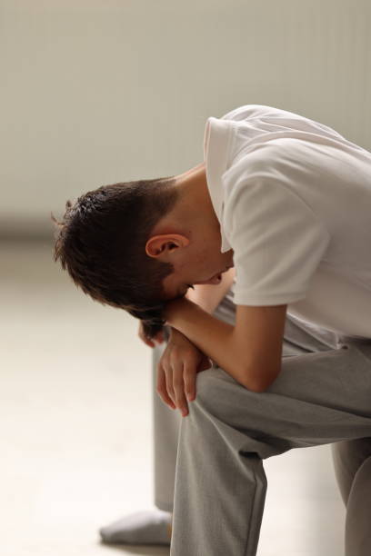 Teenager Boy Under Stress