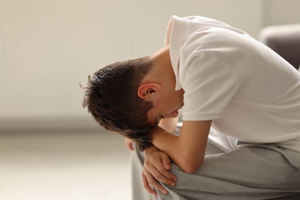 Teenager Boy Under Stress
