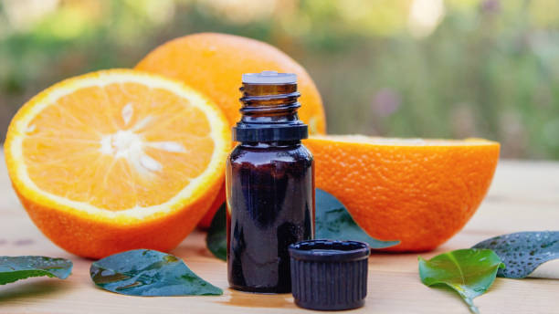 istock Essential extract of orange oil. 1708332636