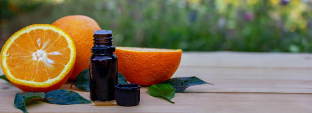 istock Essential extract of orange oil. 1708332642