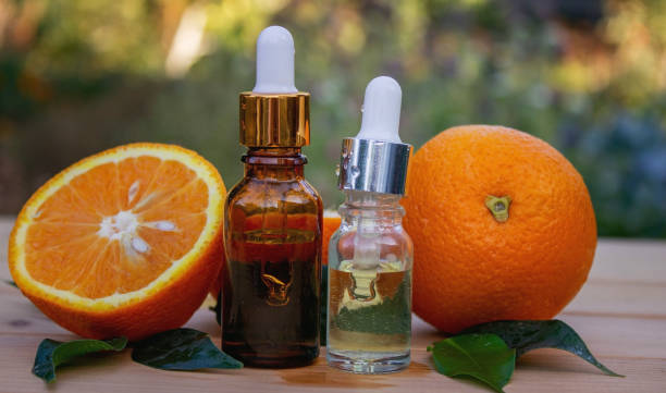 istock Essential extract of orange oil. 1708332648